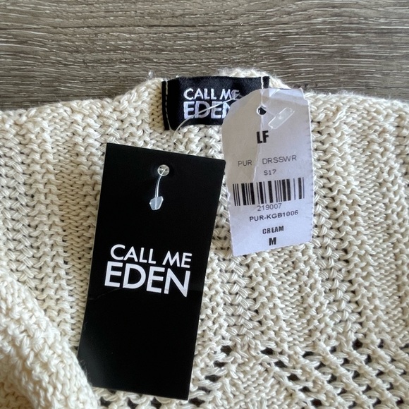 Call Me Eden Cream Knit Dress - Picture 4 of 4